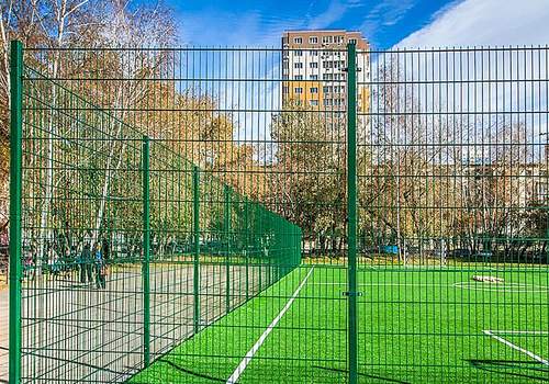 2Д забор для футбольной площадки в Каменск-Уральском